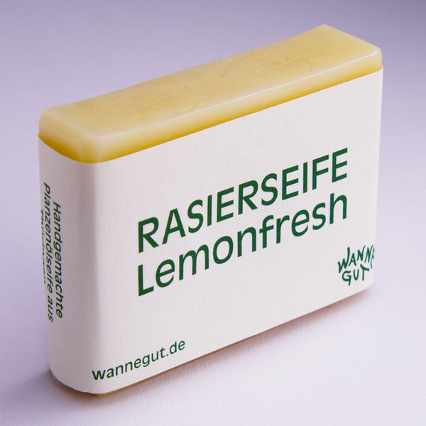 Rasierseife Lemonfresh für normale Haut